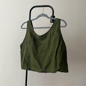 Linen Handmade Studio LEIGH Crop Tank